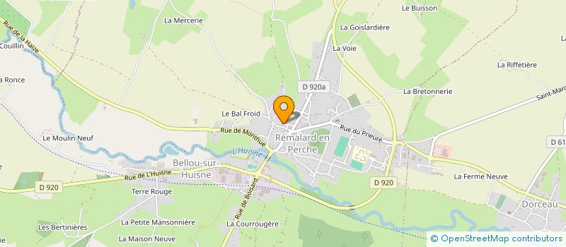 localisation de l'entreprise SCI CALADOISE à REMALARD-EN-PERCHE