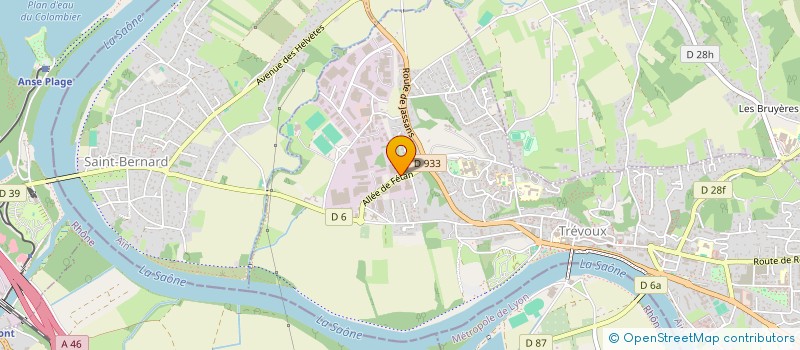 localisation de l'entreprise SCI CALADOS à REYRIEUX