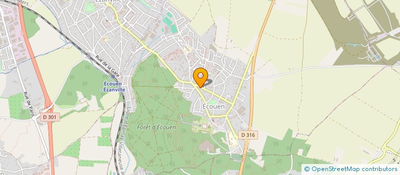 localisation de l'entreprise SCI CALAIC  ECOUEN