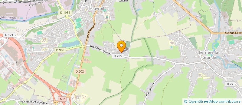 localisation de l'entreprise SCI CALAMAR  LOUVROIL