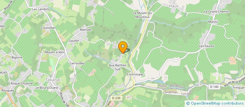 localisation de l'entreprise SCI CALAMAR  LE TOURNE