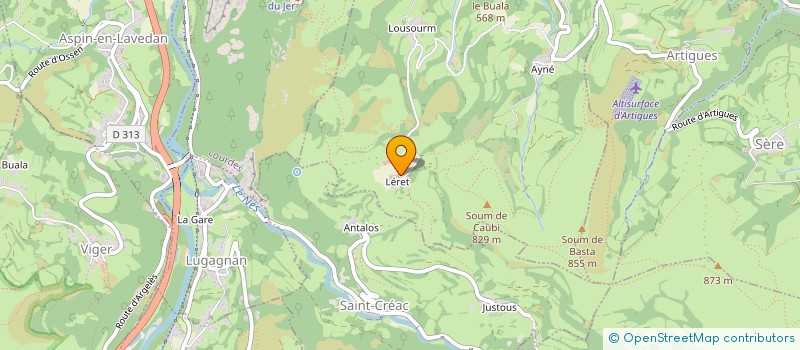 localisation de l'entreprise SCI CALAMARO  JARRET