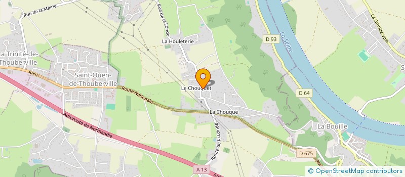 localisation de l'entreprise SCI CALAS à CAUMONT