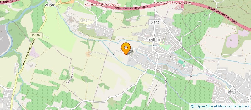 localisation de l'entreprise SCI CALAS L C P à CAZILHAC