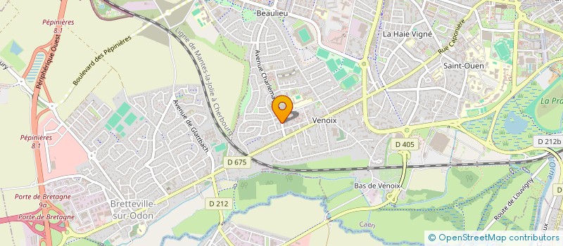 localisation de l'entreprise SCI CALASATO  CAEN