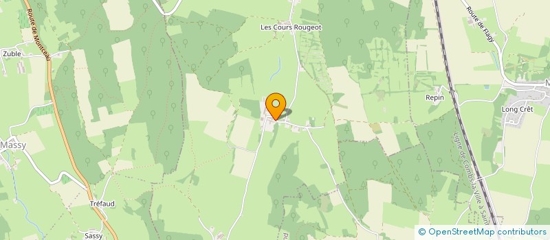 localisation de l'entreprise SCI CALAUDI C.L.F  JALOGNY