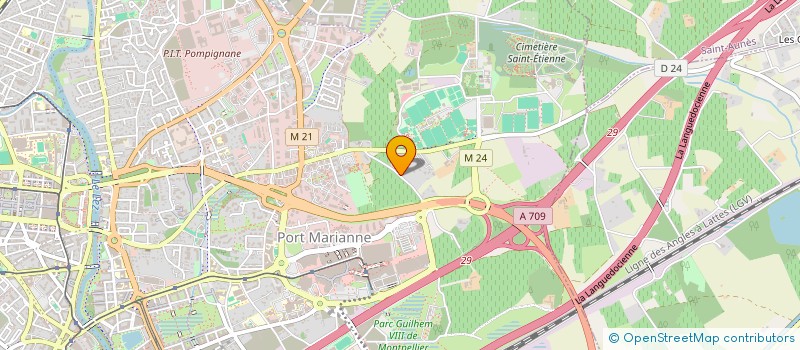 localisation de l'entreprise SCI CALAUR à MONTPELLIER