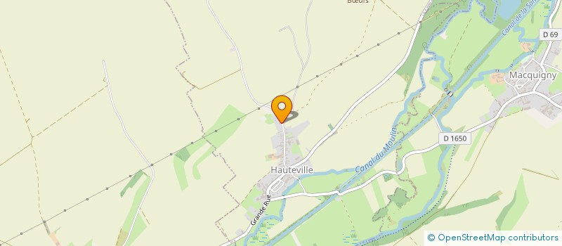 localisation de l'entreprise SCI CALCANEUS  HOMBLIERES