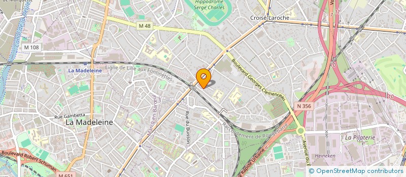 localisation de l'entreprise SCI CALD à MARCQ-EN-BARŒUL