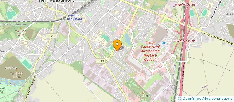 localisation de l'entreprise SCI CALDERARA  BIACHE-SAINT-VAAST