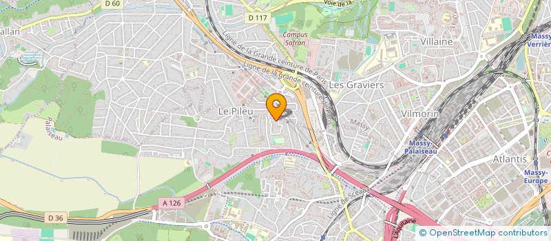 localisation de l'entreprise SCI CALDRE à PALAISEAU