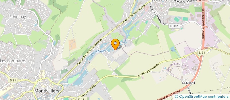 localisation de l'entreprise SCI CALE  MONTIVILLIERS