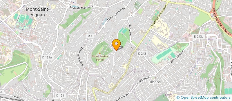 localisation de l'entreprise SCI CALEC à BOIS-GUILLAUME