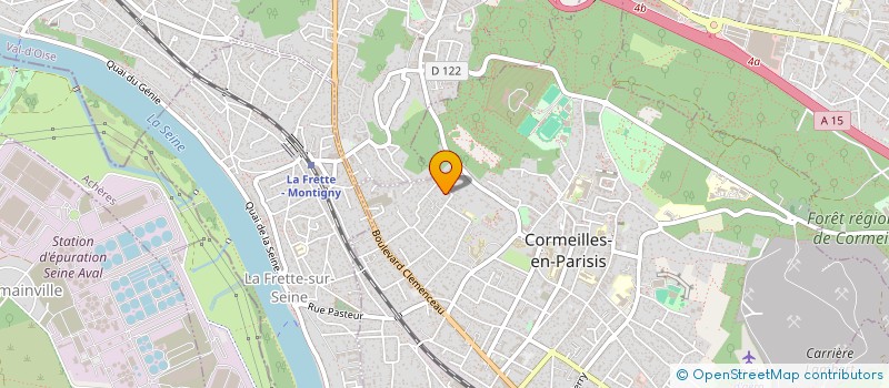 localisation de l'entreprise SCI CALEJO  CORMEILLES-EN-PARISIS