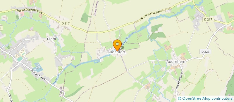 localisation de l'entreprise SCI CALELOU  CLERQUES