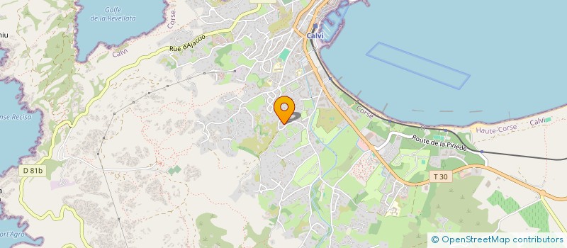 localisation de l'entreprise SCI CALENCHE à CALVI
