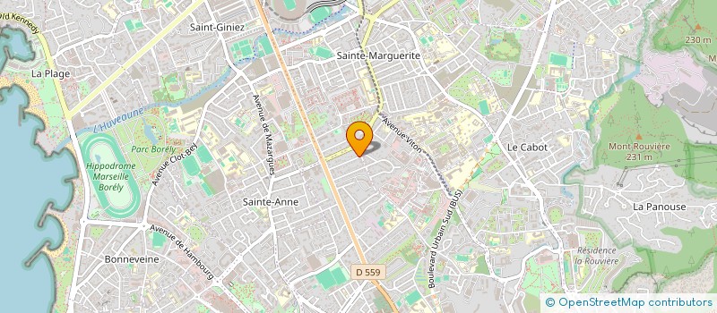 localisation de l'entreprise SCI CALEV  MARSEILLE