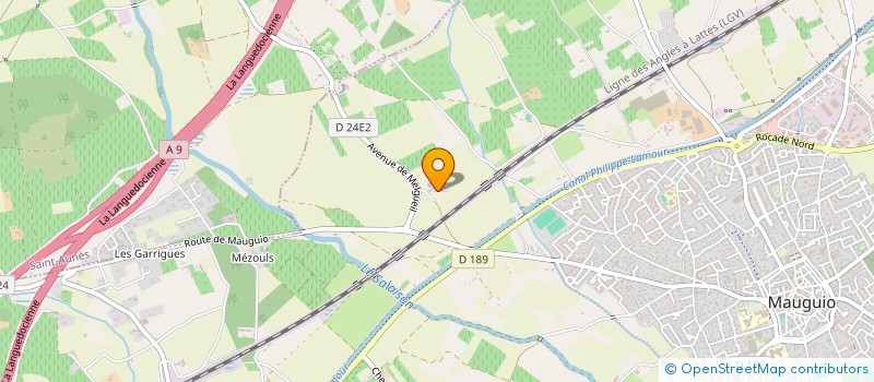 localisation de l'entreprise SCI CALEX  MAUGUIO