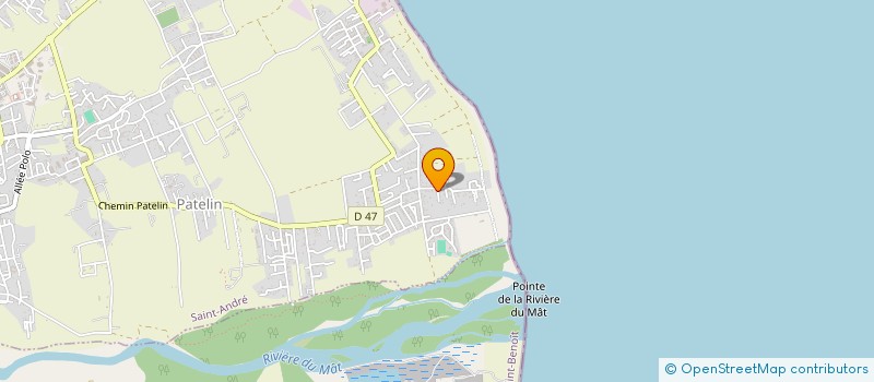 localisation de l'entreprise SCI CALI IMMOBILIER  SAINT-ANDRE