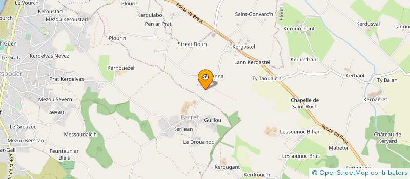 localisation de l'entreprise SCI CALIB  PLOURIN