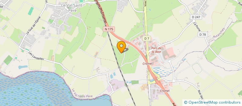 localisation de l'entreprise SCI CALIC  LE VAL-SAINT-PERE