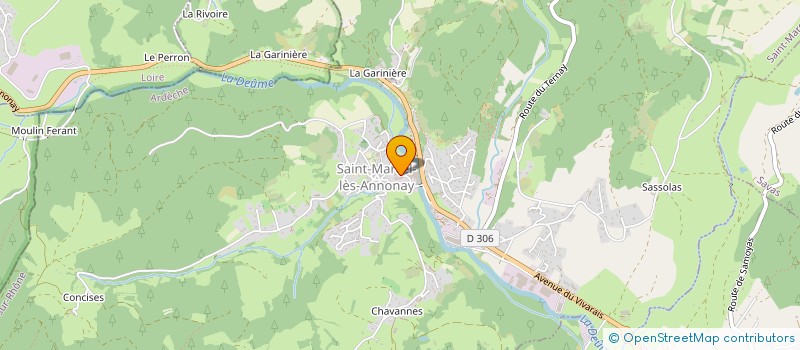 localisation de l'entreprise SCI CALICAKY à SAINT-MARCEL-LES-ANNONAY