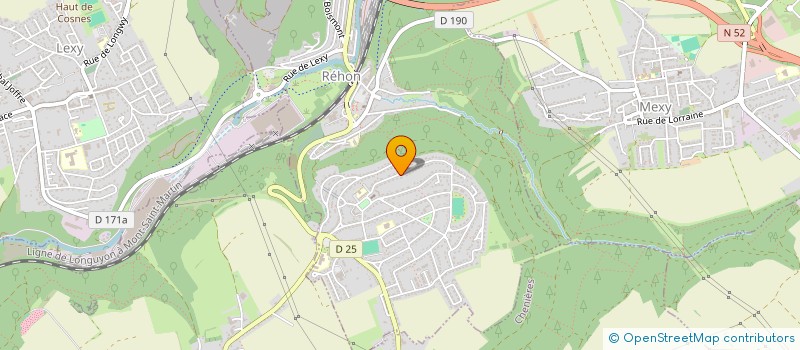 localisation de l'entreprise SCI CALIE  REHON