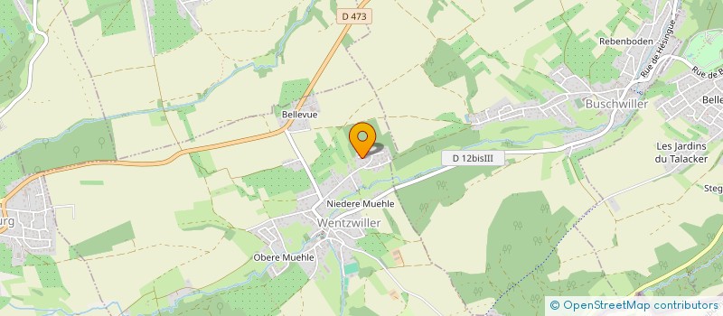 localisation de l'entreprise SCI CALIFORNIA  WENTZWILLER