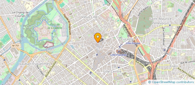 localisation de l'entreprise SCI CALIFORNIA à LILLE