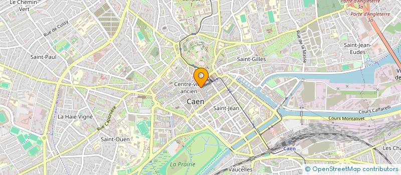 localisation de l'entreprise SCI CALIFORNIA  CAEN
