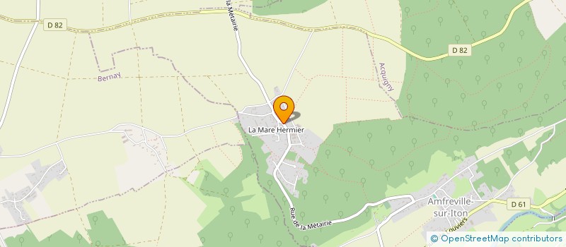 localisation de l'entreprise SCI CALIFORNIA  AMFREVILLE-SUR-ITON