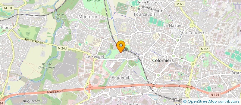 localisation de l'entreprise SCI CALIFORNIA IMO à COLOMIERS