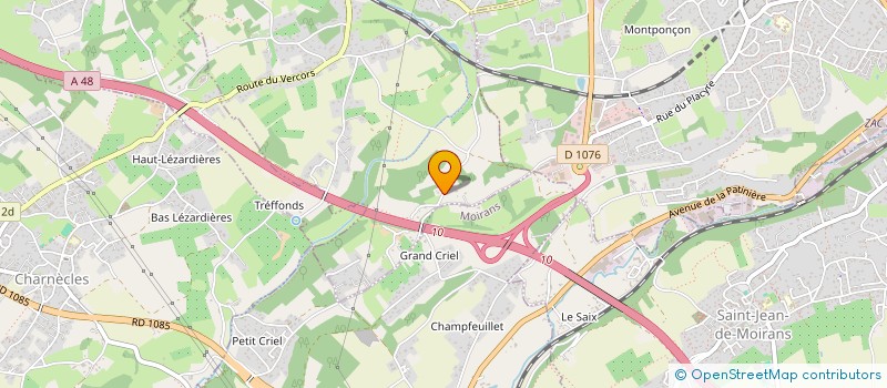 localisation de l'entreprise SCI CALIGO  LA BUISSE