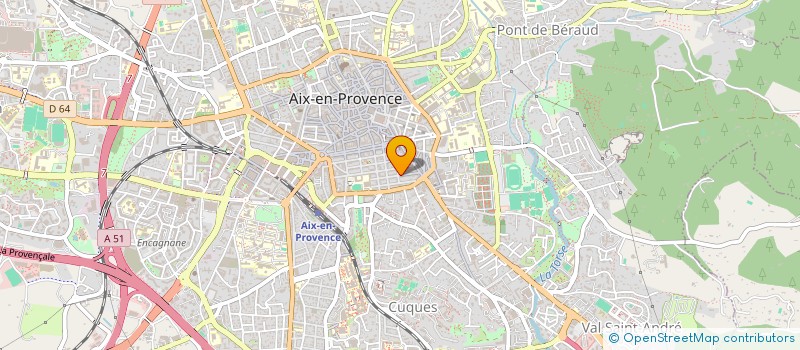 localisation de l'entreprise SCI CALIGULA à AIX-EN-PROVENCE