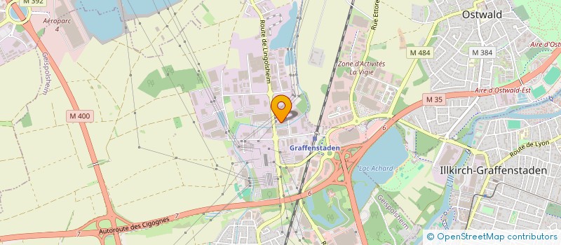 localisation de l'entreprise SCI CALIK  GEISPOLSHEIM