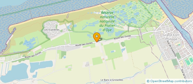 localisation de l'entreprise SCI CALIMO  OYE-PLAGE