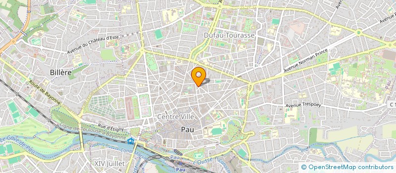 localisation de l'entreprise SCI CALINA à PAU