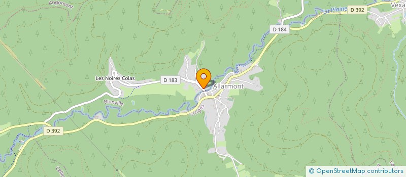 localisation de l'entreprise SCI CALINCLA  BIONVILLE