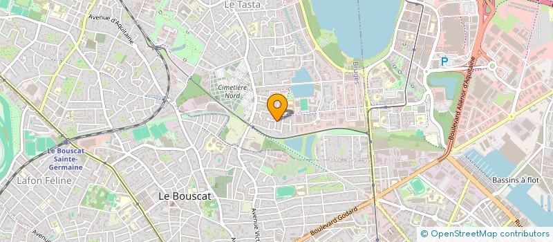 localisation de l'entreprise SCI CALIVAL  BRUGES