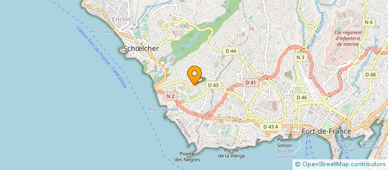 localisation de l'entreprise SCI CALIXTE à SCHŒLCHER