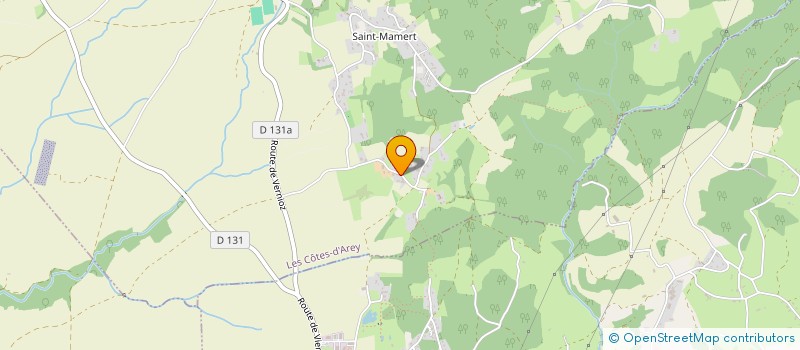 localisation de l'entreprise SCI CALIXTE VIII  LES COTES-D'AREY