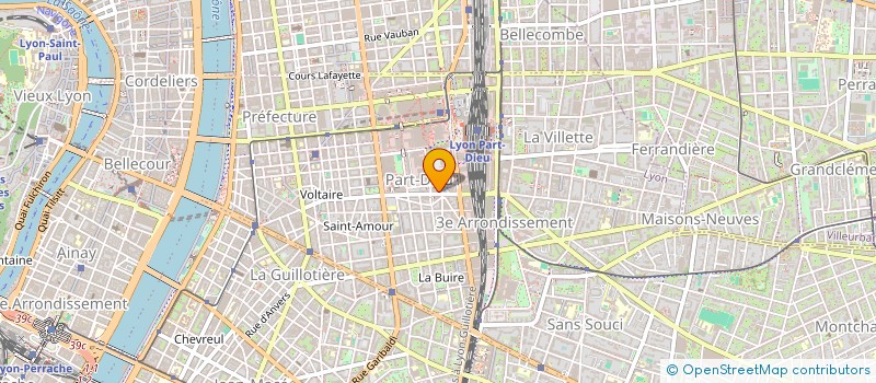 localisation de l'entreprise SCI CALLI  LYON