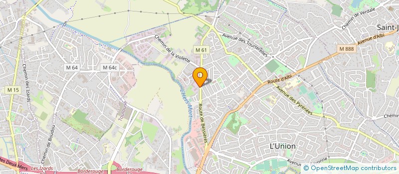 localisation de l'entreprise SCI CALLI GRAVES à L'UNION
