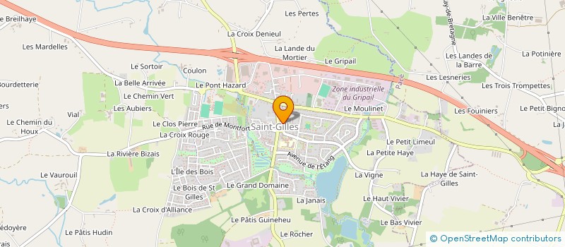 localisation de l'entreprise SCI CALLICLA à SAINT-GILLES