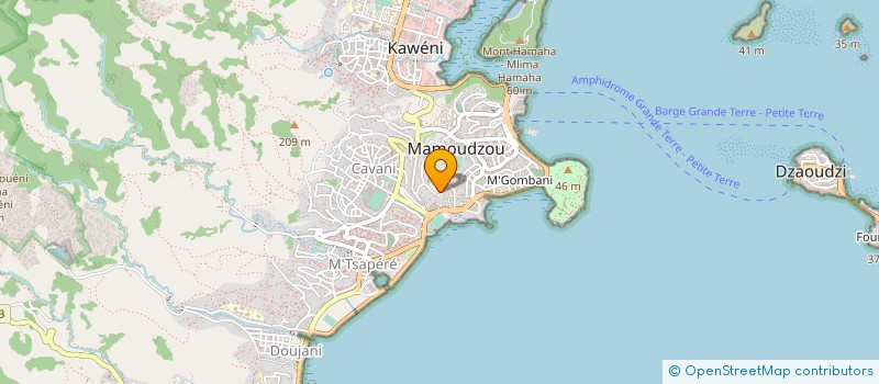 localisation de l'entreprise SCI CALLISIA à MAMOUDZOU