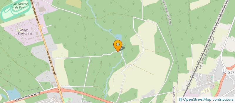 localisation de l'entreprise SCI CALLUNE  SAINT-PAUL-LES-DAX