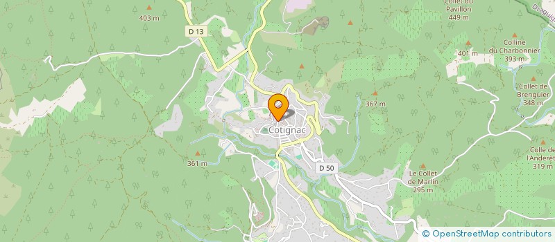 localisation de l'entreprise SCI CALM  MONTFORT-SUR-ARGENS