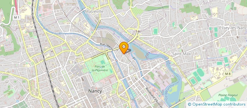 localisation de l'entreprise SCI CALNISIEM  NANCY