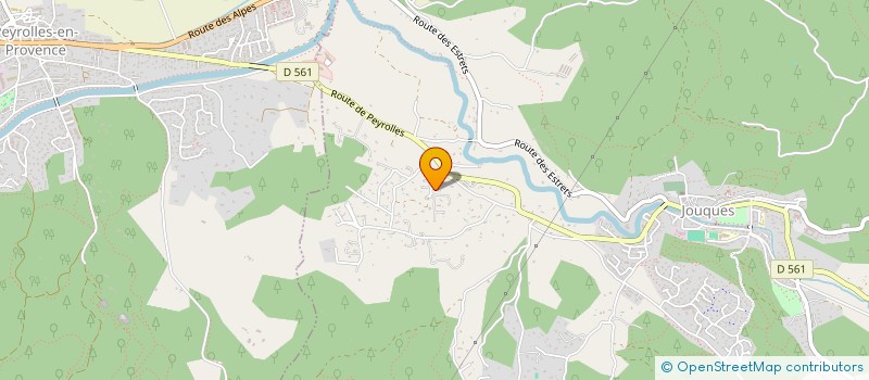 localisation de l'entreprise SCI CALOKA  JOUQUES