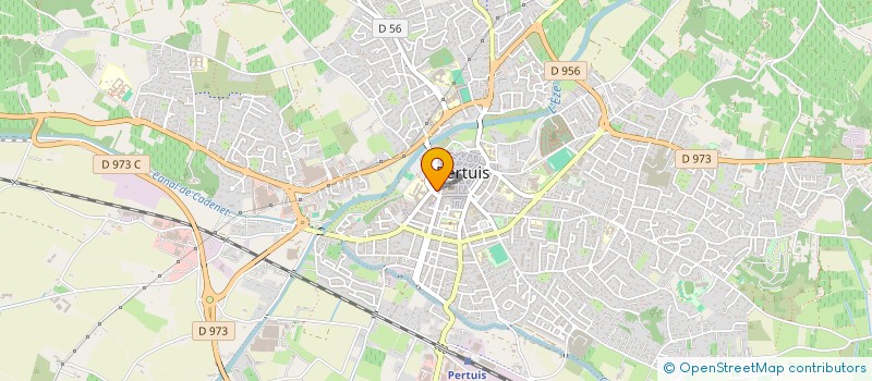 localisation de l'entreprise SCI CALONZO  PERTUIS